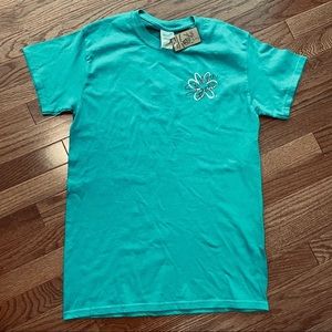 TOP Toad “Southern Belle, Wilmington, NC” aqua green short sleeve T-shirt small